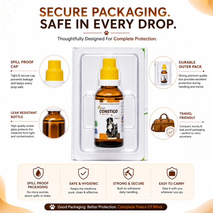 CONSTIGO for PETS 30ML For Constipation Problems