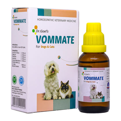 VOMMATE DROPS for PETS 30ML For Vomiting complaints