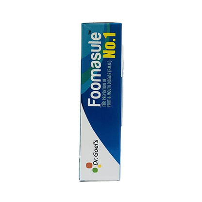 FOOMASULE No.1 – for CATTLE For prevention of FMD