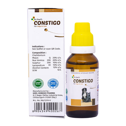 CONSTIGO for PETS 30ML For Constipation Problems