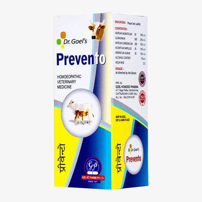 PREVENTO for Cattle – 100ml For Heat Stoke, Panting