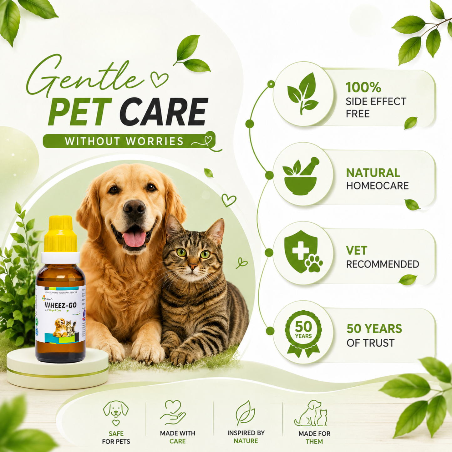 WHEEZ-GO for Pet 30ml For Cough and Cold