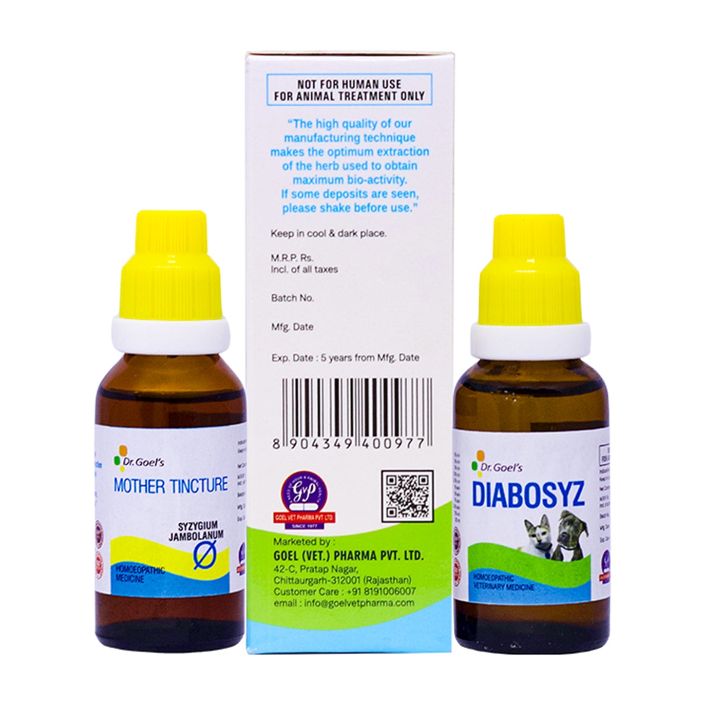 DIABOSYZ JUMBO KIT for PETS 30ML For Diabetes
