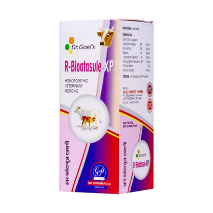 R. BLOATASULE XP for CATTLE 100ml For Indigestion Anorexia and Liver Disorder