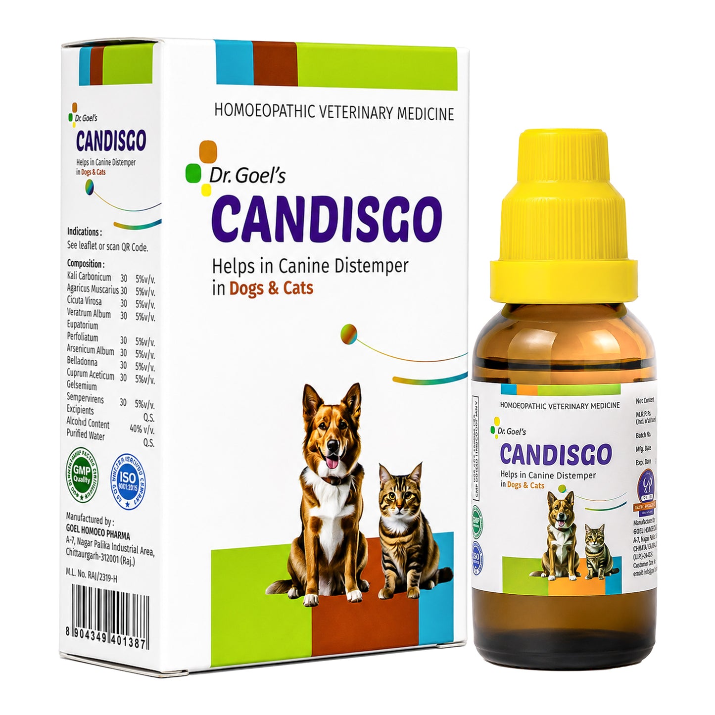 CANDISGO Helps in Canine Distemper in Dogs & Cats
