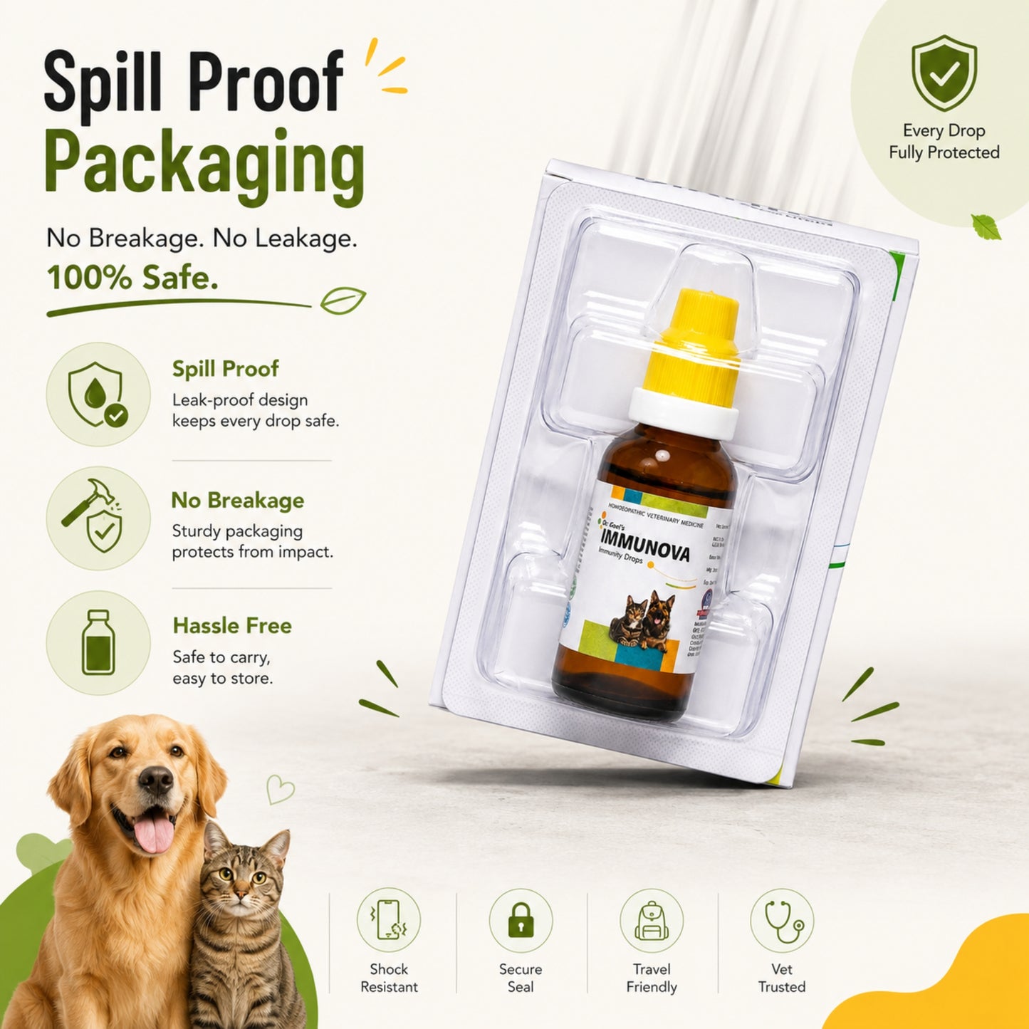 IMMUNOVA for INCREASING IMMUNITY in PETS