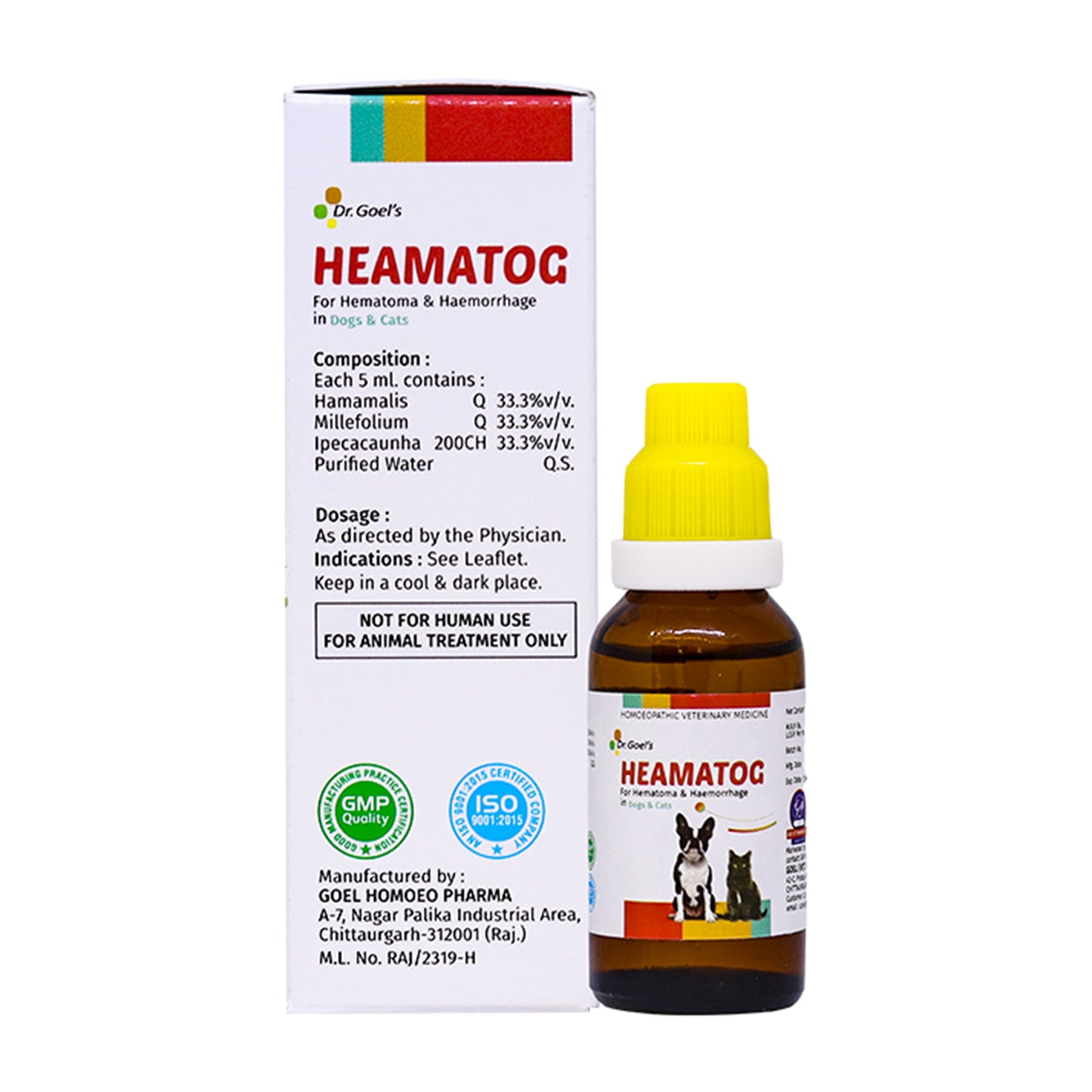 HEAMATOG For Hematoma & Haemorrhage in Dogs & Cats