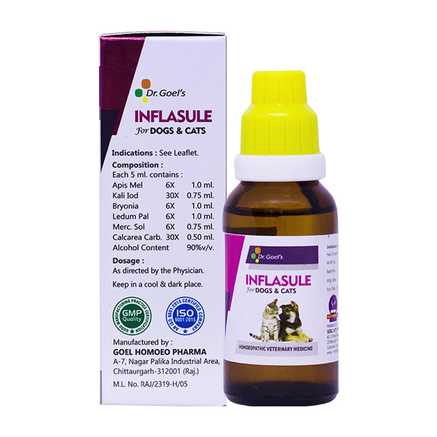 INFLASULE for PETS 30ml For Joint Pain & Rheumatism