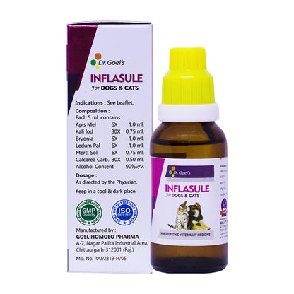 INFLASULE for PETS 30ml For Joint Pain & Rheumatism