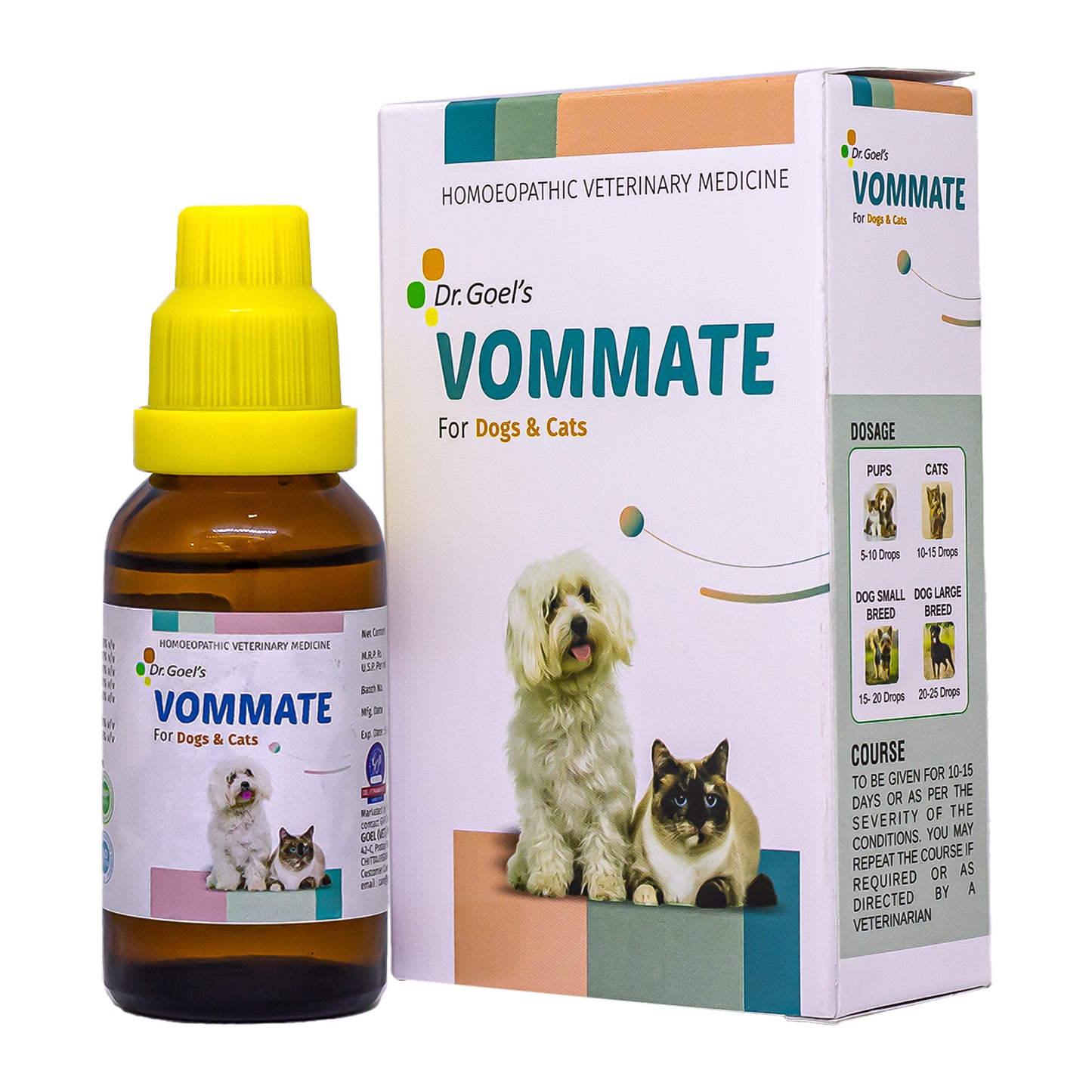 VOMMATE DROPS for PETS 30ML For Vomiting complaints
