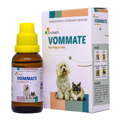 VOMMATE DROPS for PETS 30ML For Vomiting complaints