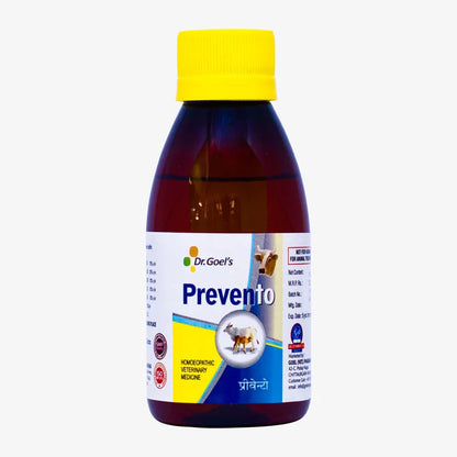 PREVENTO for Cattle – 100ml For Heat Stoke, Panting