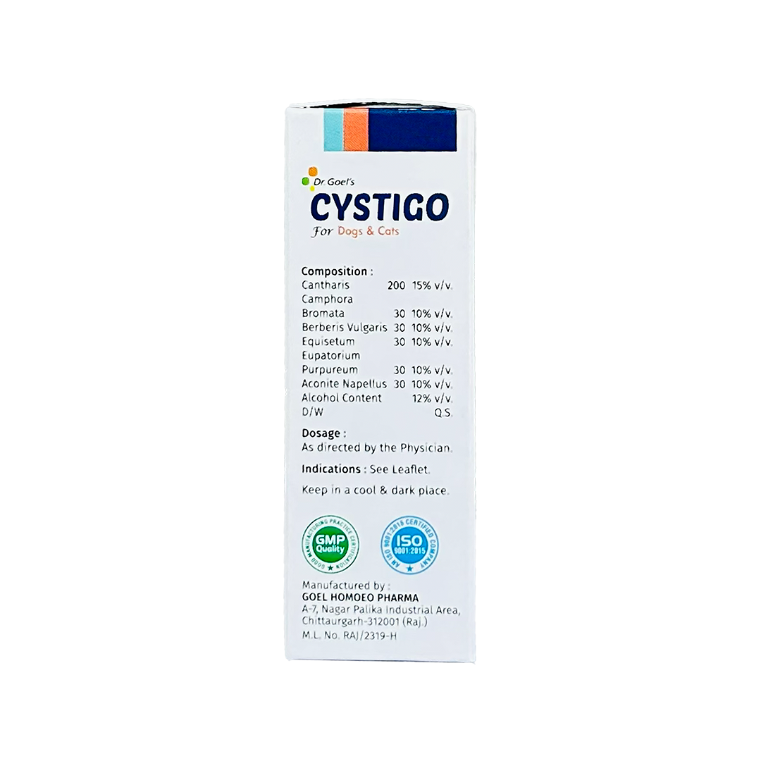 CYSTIGO for PETS 30ml For Urinary Problems