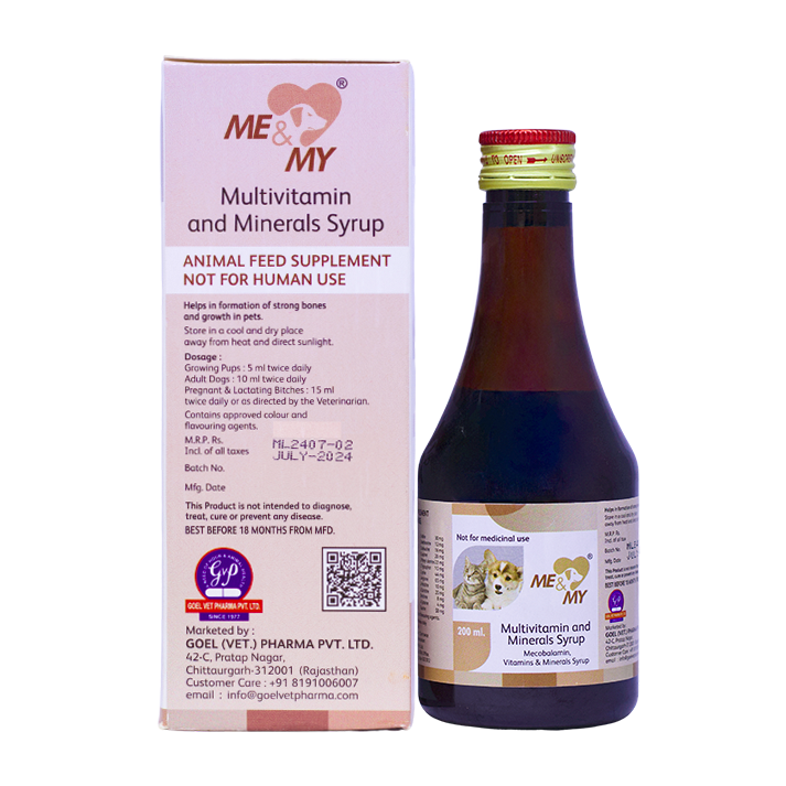 Multivitamins and Minerals Supplement for Pets | Energy Booster