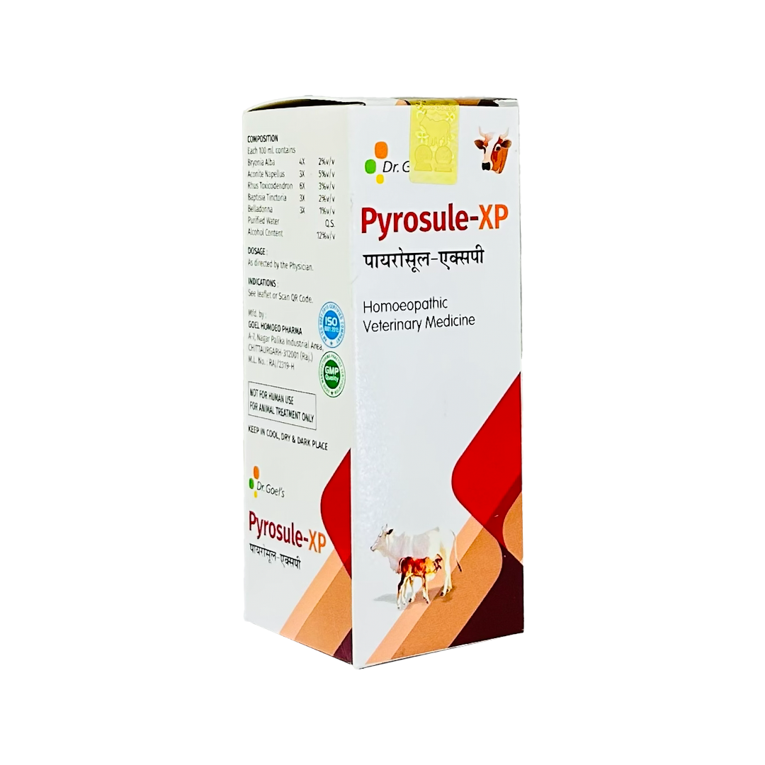 PYROSULE-XP for CATTLE – 100ML To normalise Body Temperature