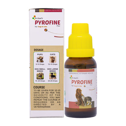 PYROFINE for PETS 20ML for Fever or Pyrexia