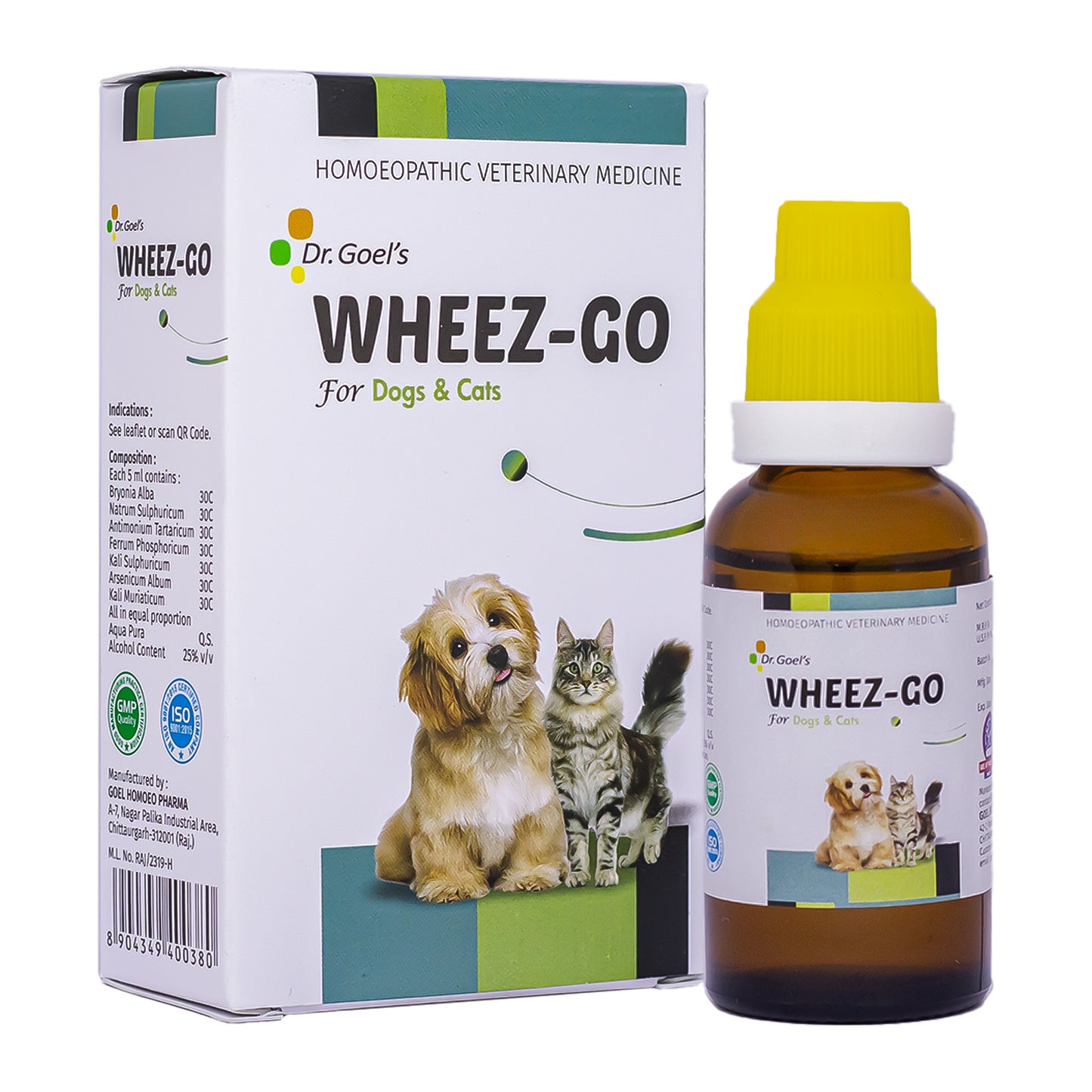 WHEEZ-GO for Pet 30ml For Cough and Cold