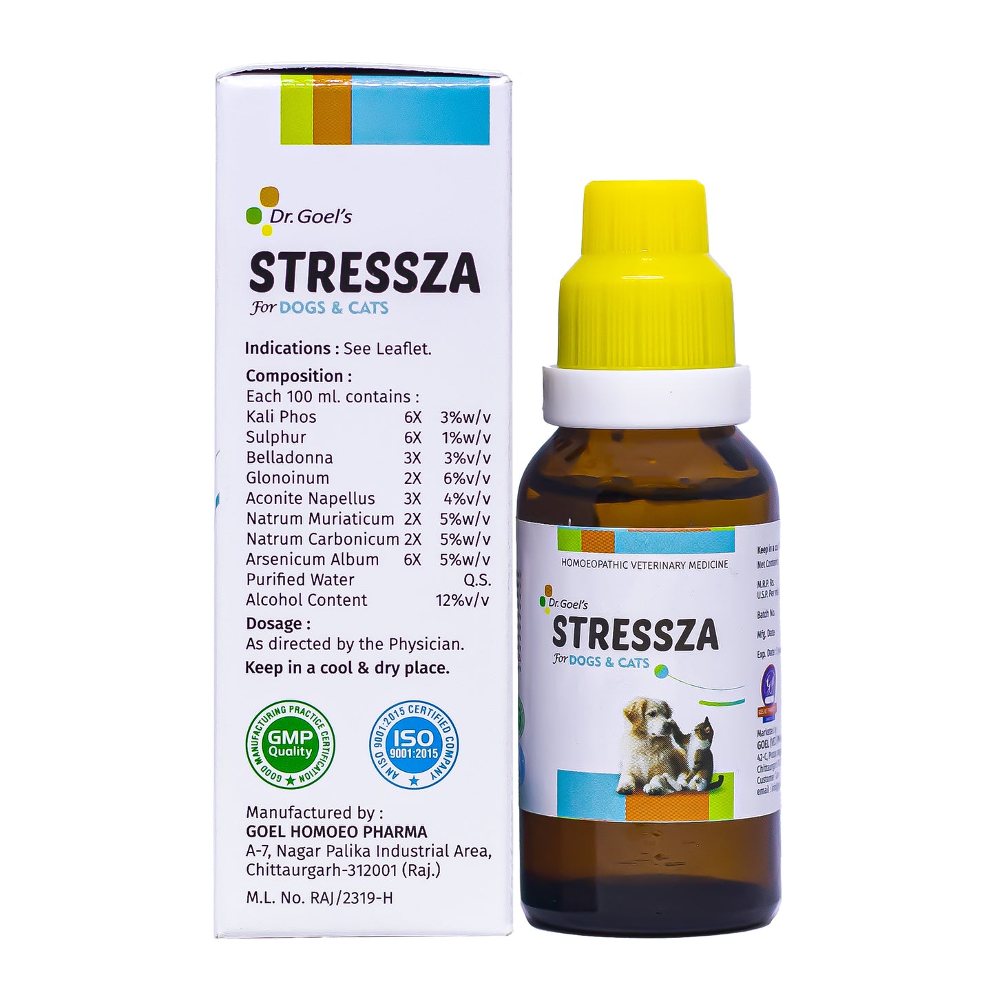 STRESSZA for Pets 30ml For Stress and Anxiety