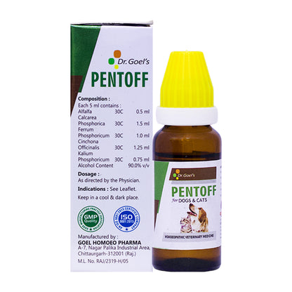 PENTOFF for PETS 20ML For Anorexia