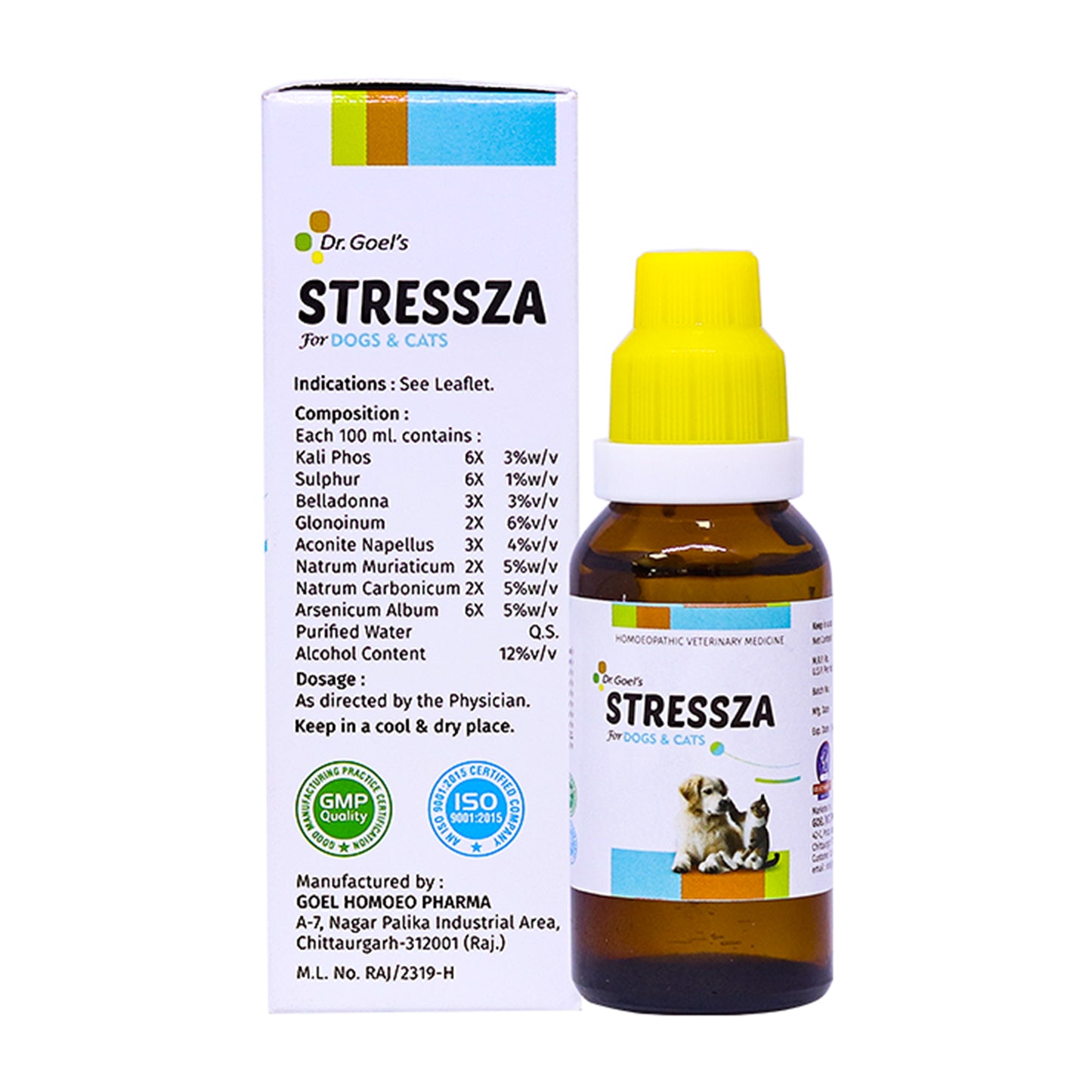 STRESSZA for Pets 30ml For Stress and Anxiety