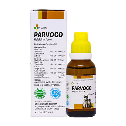 PARVOGO for PARVO VIRUS in DOG and CAT