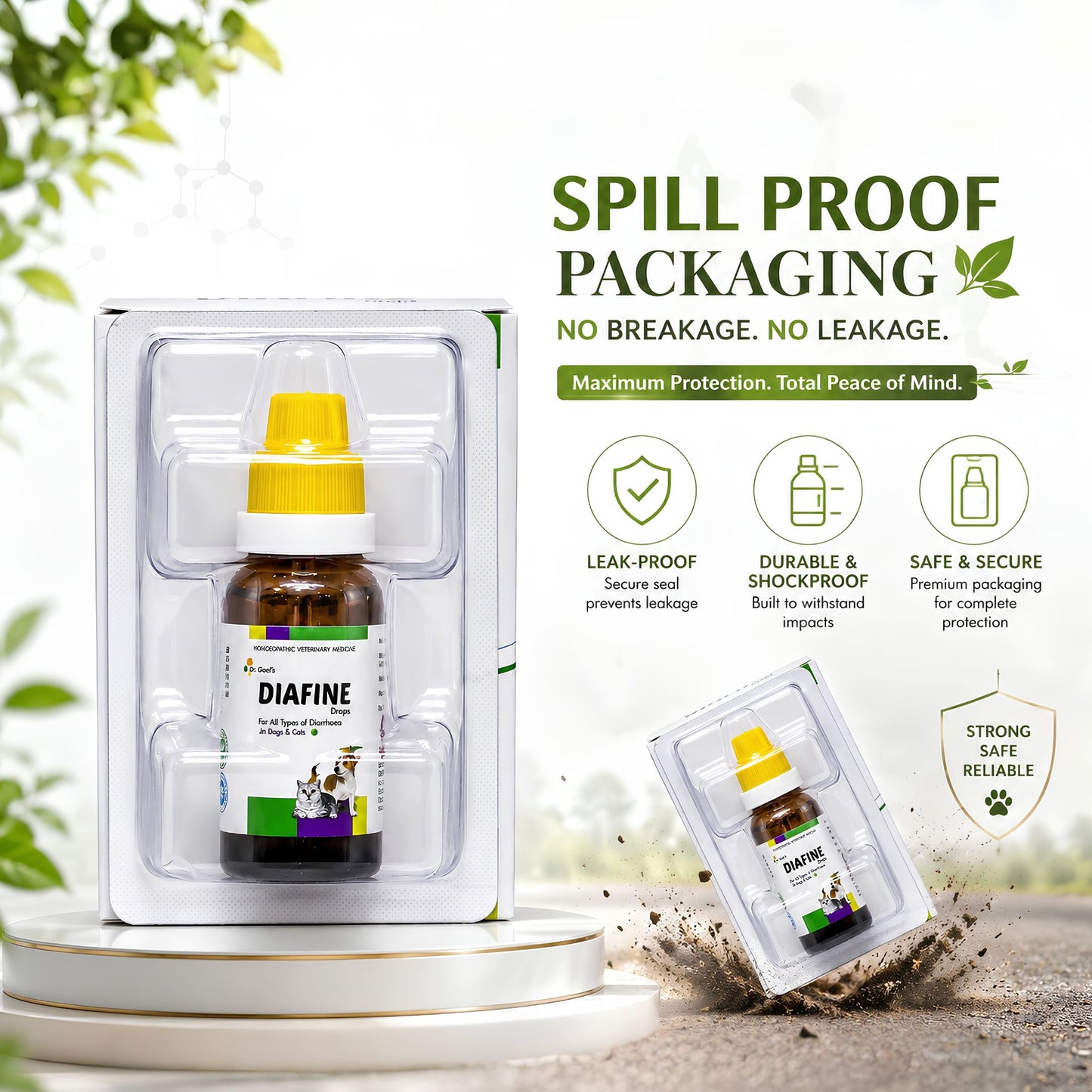 DIAFINE for PETS 20ML for Diarrhoea and PARVO