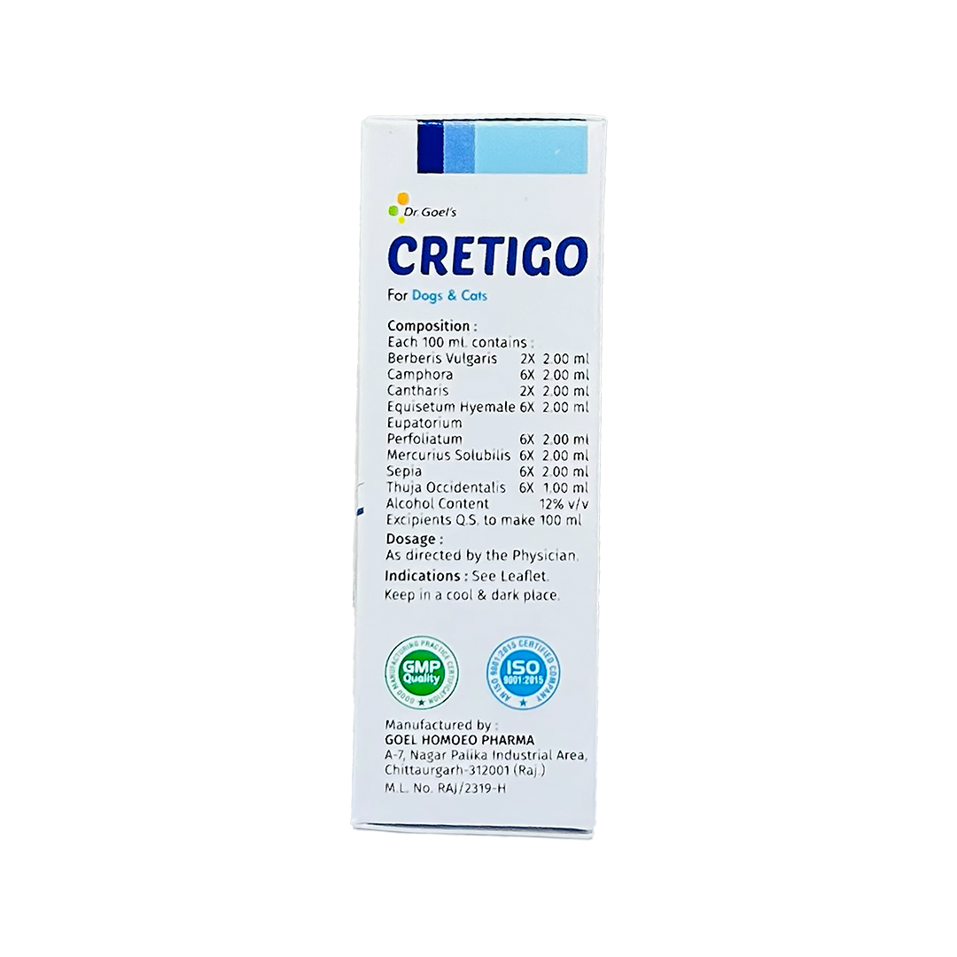 CRETIGO DROPS for PETS 30ML For Kidney Impairment