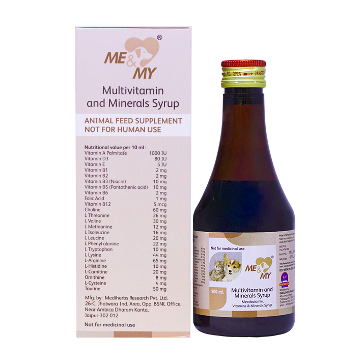 Multivitamins and Minerals Supplement for Pets | Energy Booster