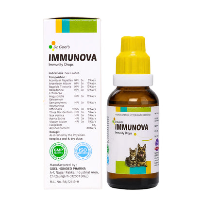 IMMUNOVA for INCREASING IMMUNITY in PETS