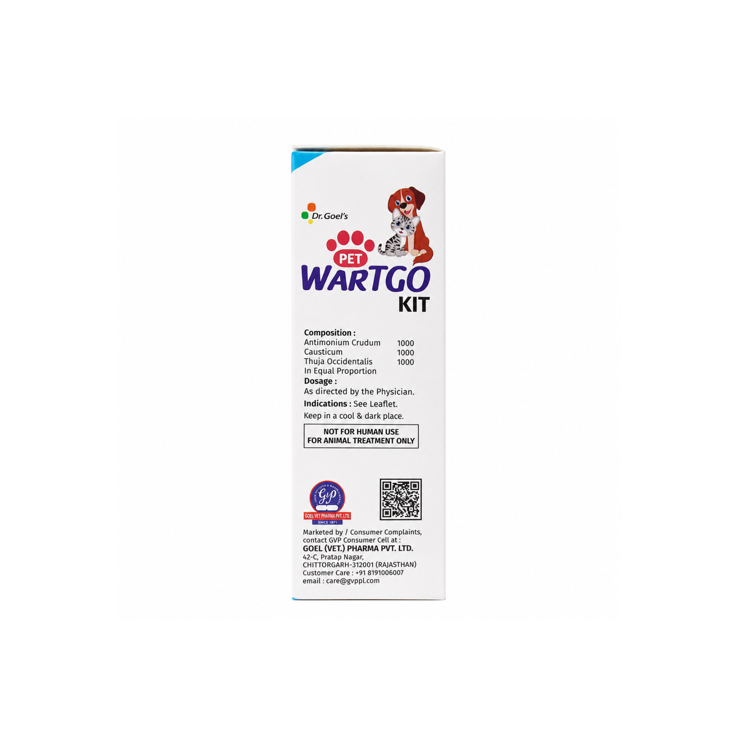 WARTGO KIT for PETS | For Removal of Warts
