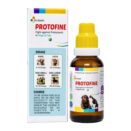 PROTOFINE Fight against Protozoans in Dogs & Cats