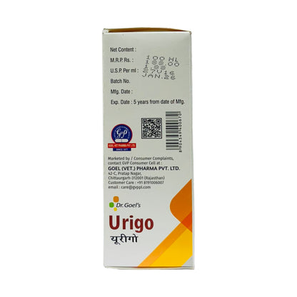URIGO for CATTLE – 100ml For Urinary Track Infection