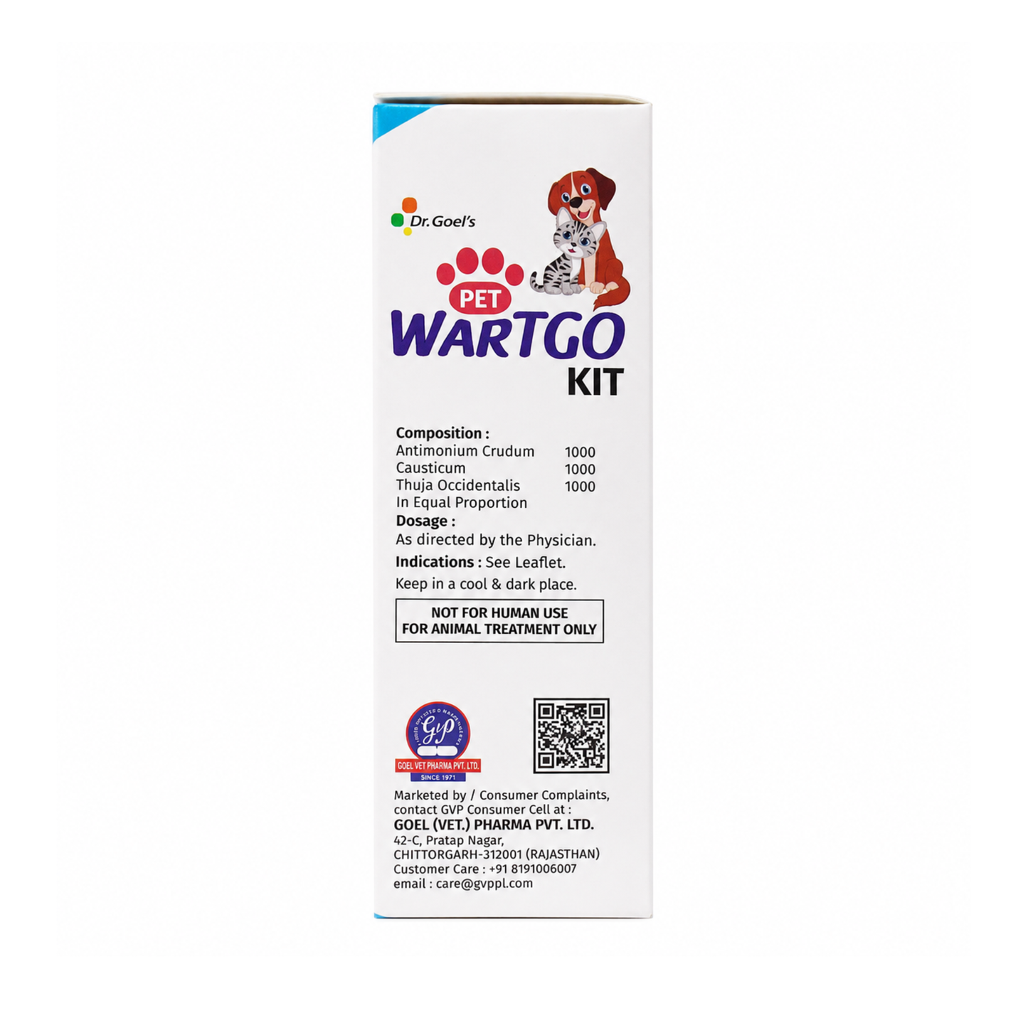 WARTGO KIT for PETS | For Removal of Warts