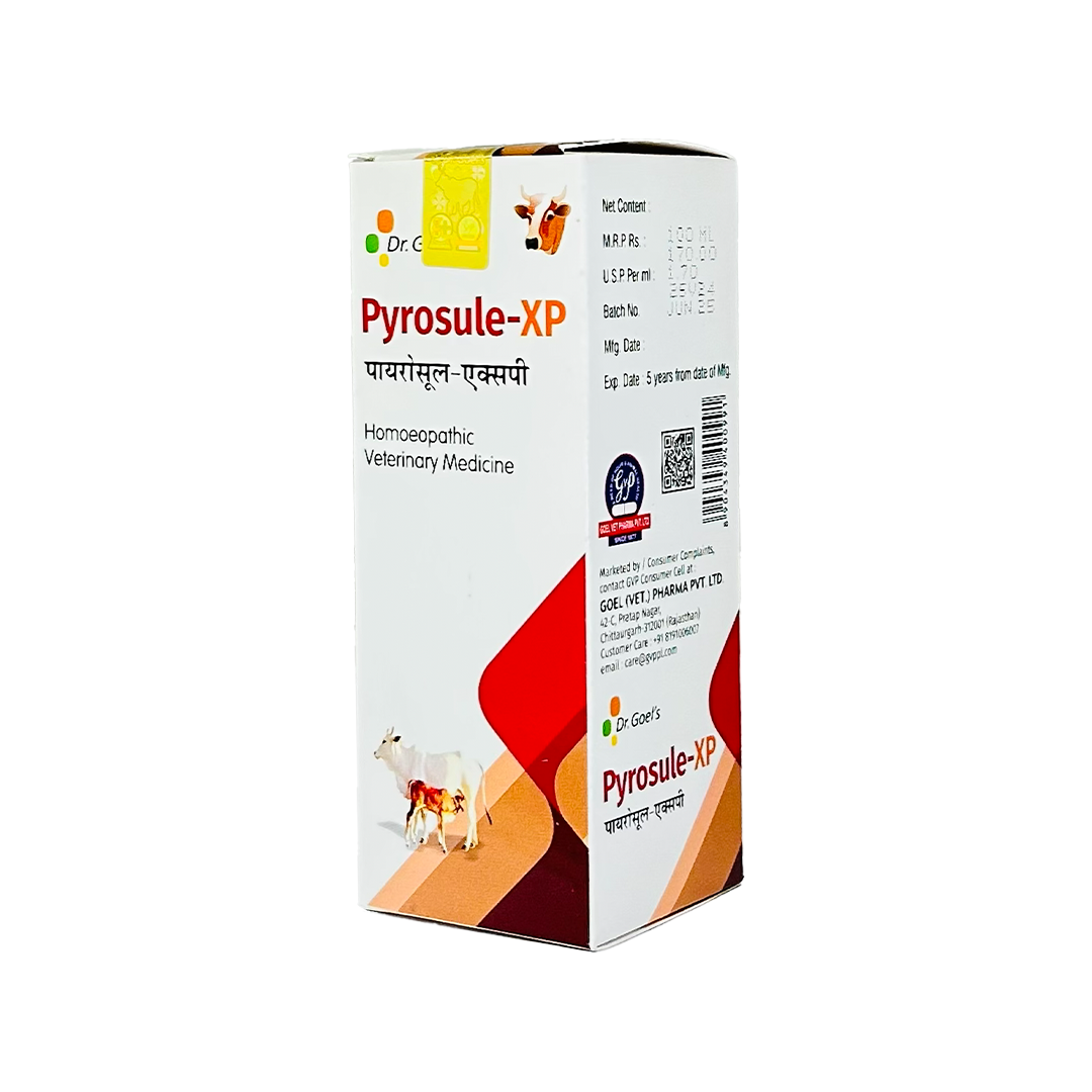 PYROSULE-XP for CATTLE – 100ML To normalise Body Temperature
