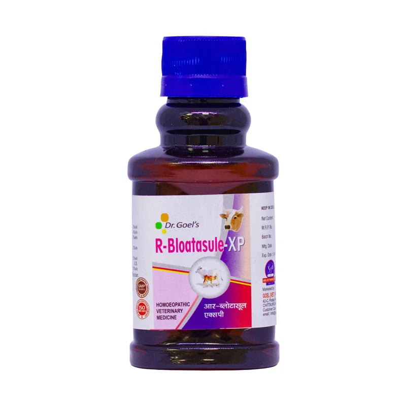 R. BLOATASULE XP for CATTLE 100ml For Indigestion Anorexia and Liver Disorder
