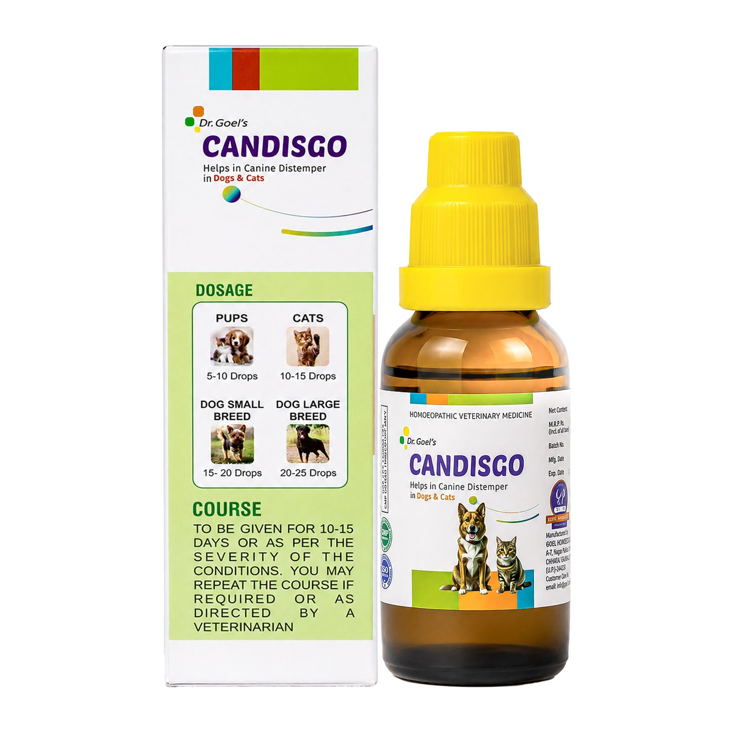 CANDISGO Helps in Canine Distemper in Dogs & Cats
