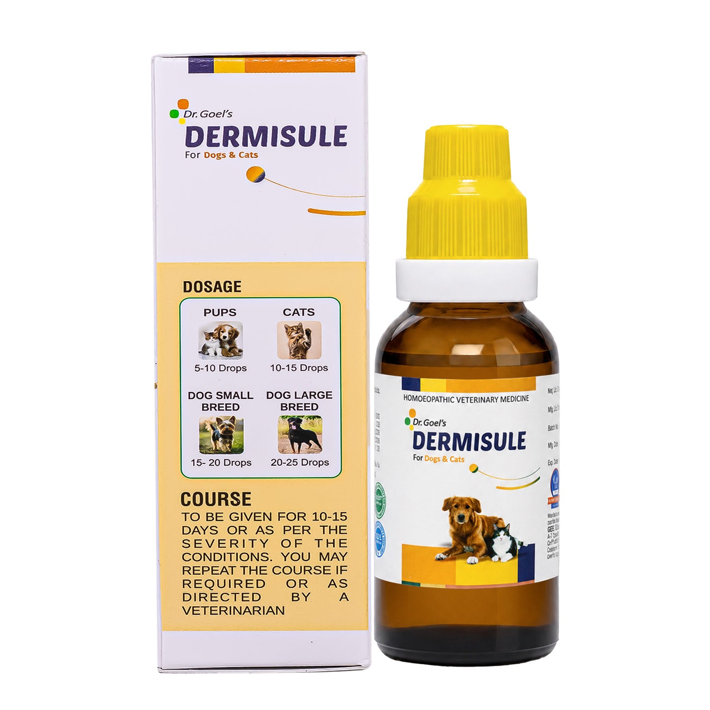 DERMISULE for PETS 30ml For Skin Infections