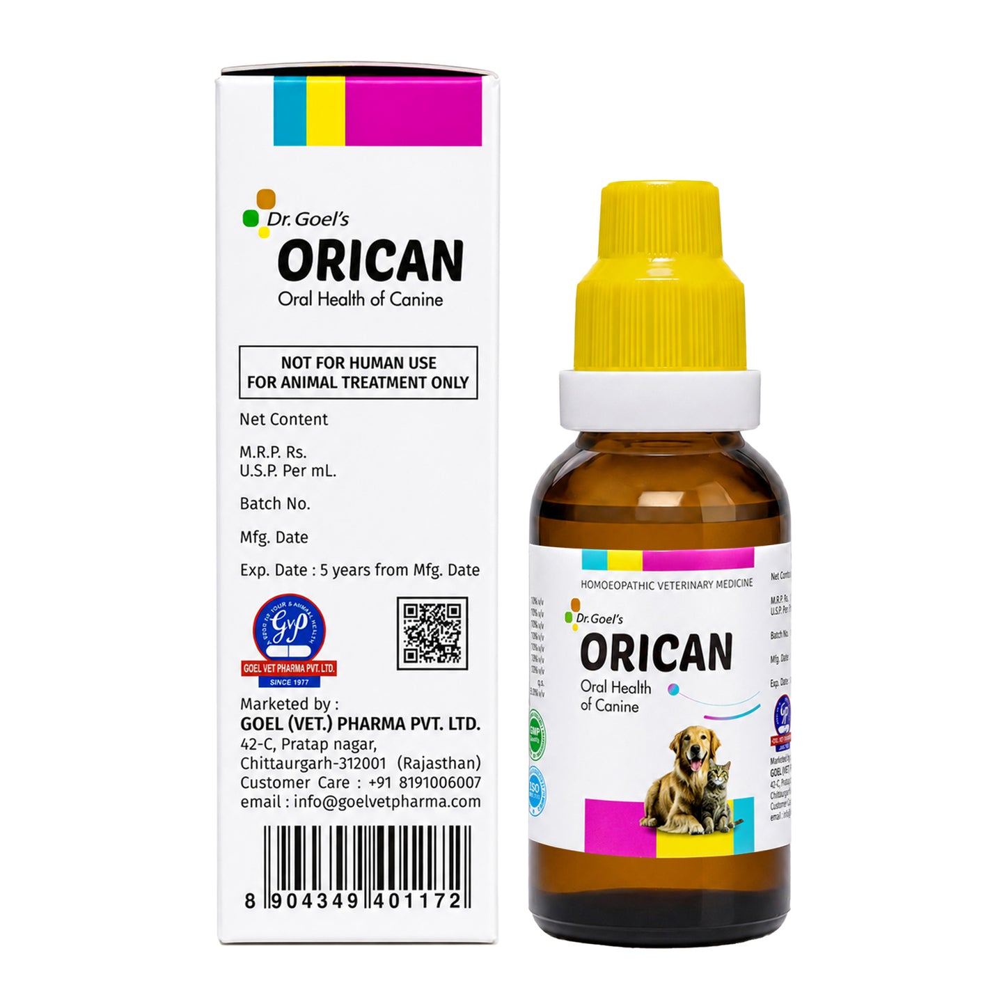 ORICAN FOR ORAL HEALTH IN DOG AND CAT