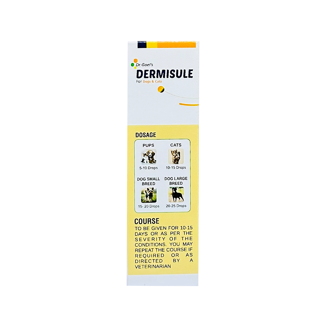 DERMISULE for PETS 30ml For Skin Infections