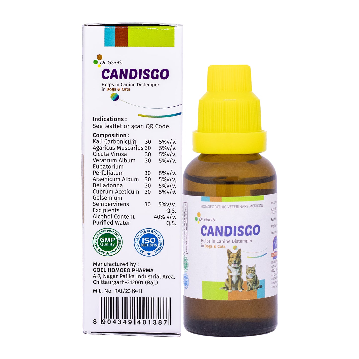 CANDISGO Helps in Canine Distemper in Dogs & Cats