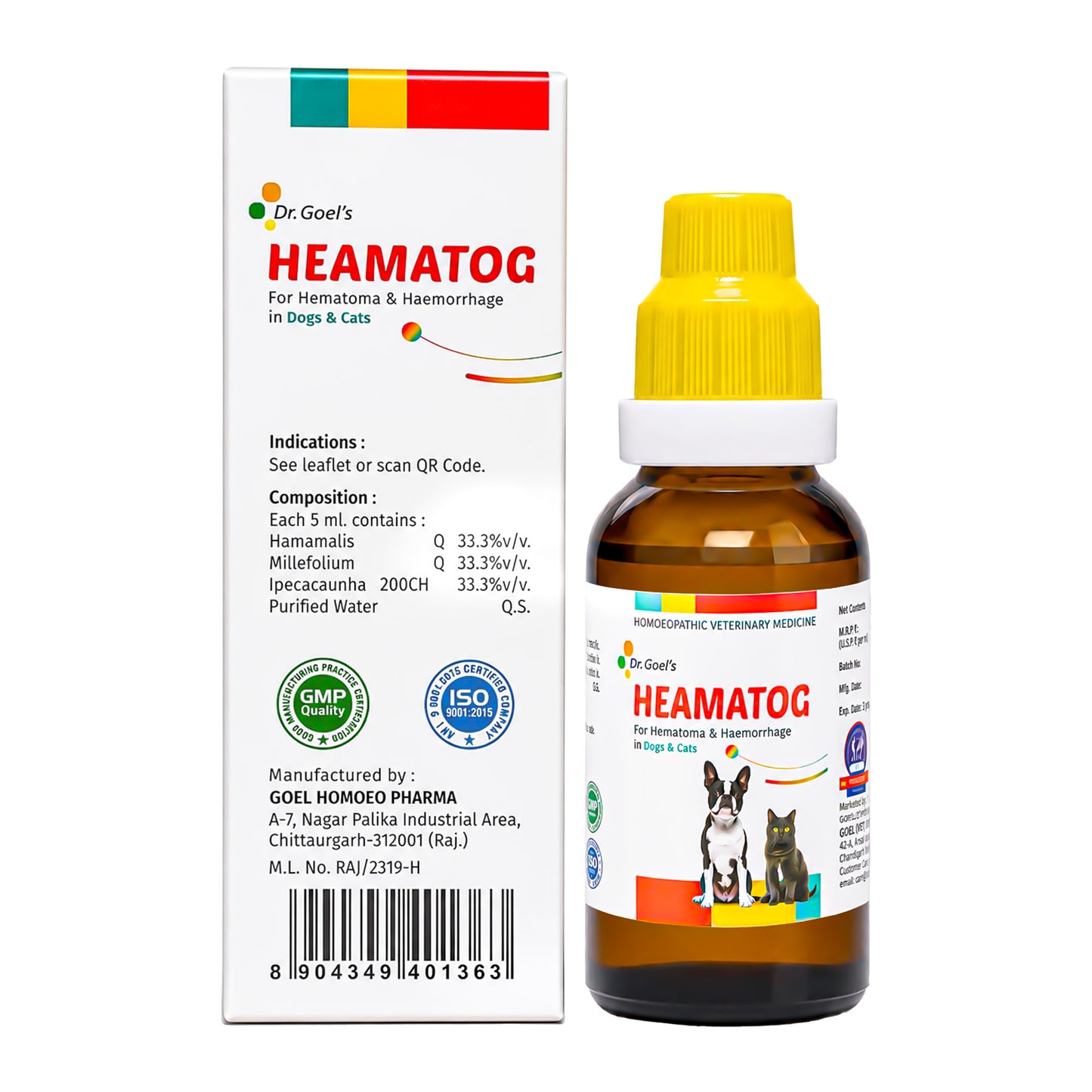 HEAMATOG For Hematoma & Haemorrhage in Dogs & Cats