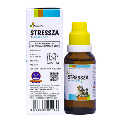 STRESSZA for Pets 30ml For Stress and Anxiety