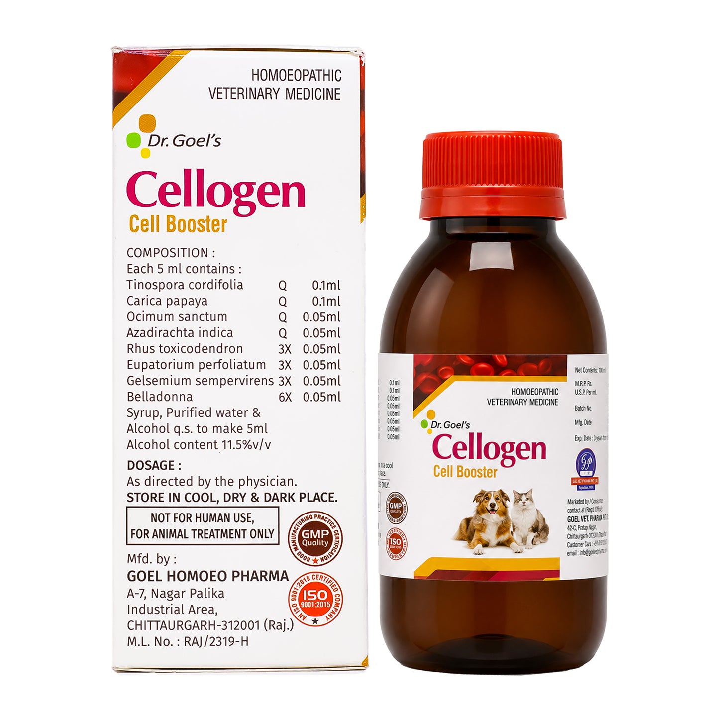 CELLOGEN Cell Booster For Pets