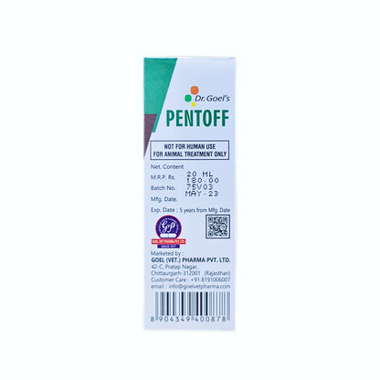 PENTOFF for PETS 20ML For Anorexia