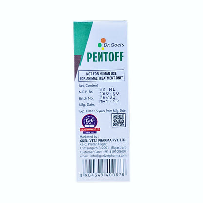 PENTOFF for PETS 20ML For Anorexia