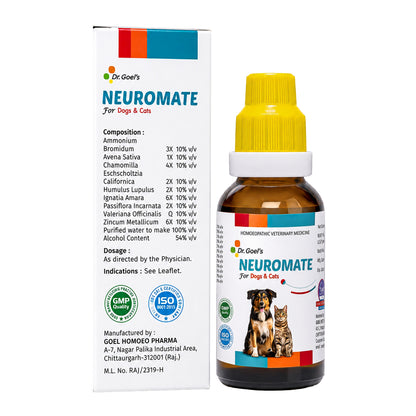 NEUROMATE for PET 30ml For Epilepsy or seizure disorder