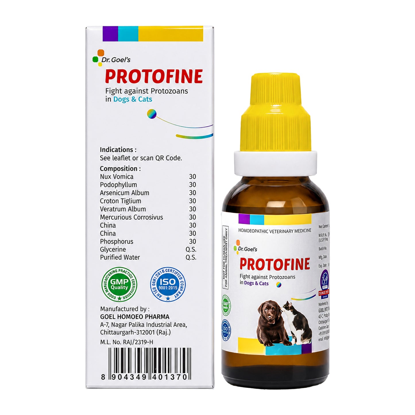 PROTOFINE Fight against Protozoans in Dogs & Cats