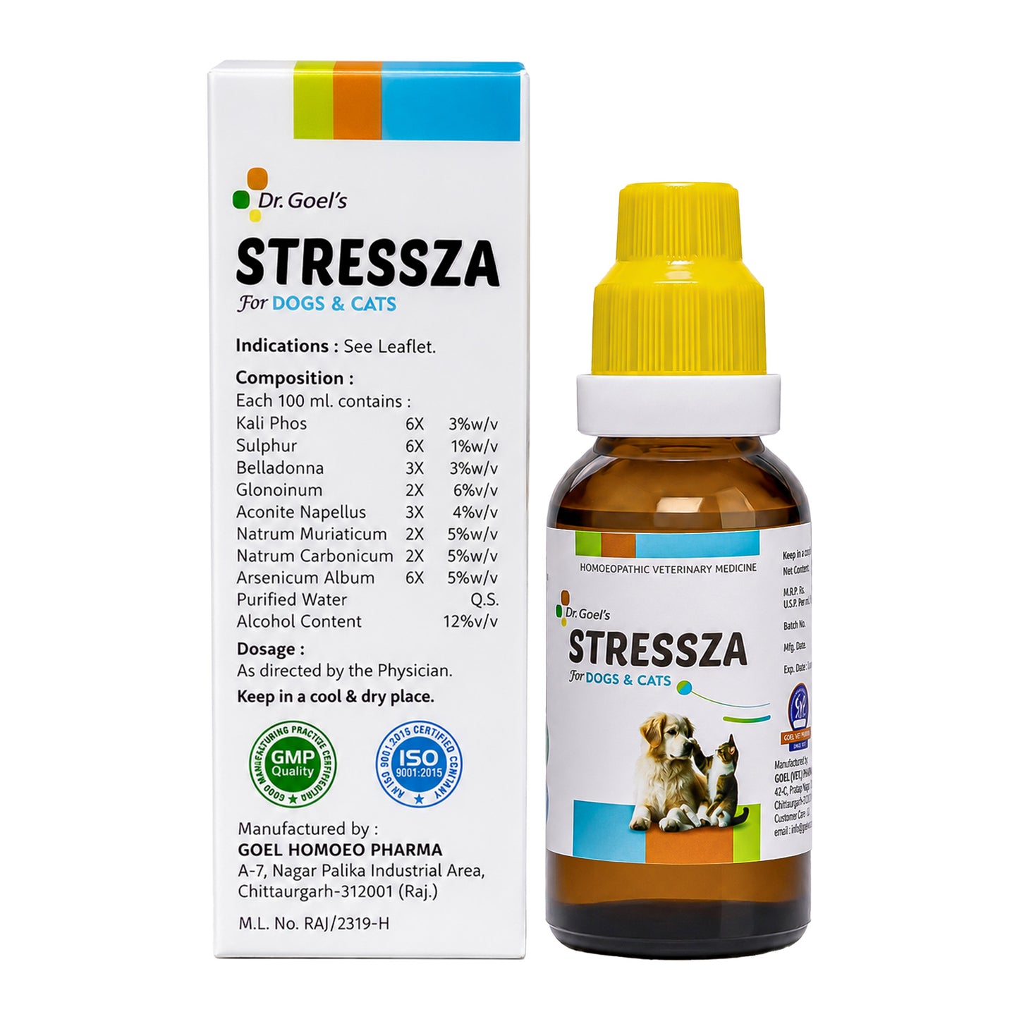 STRESSZA for Pets 30ml For Stress and Anxiety