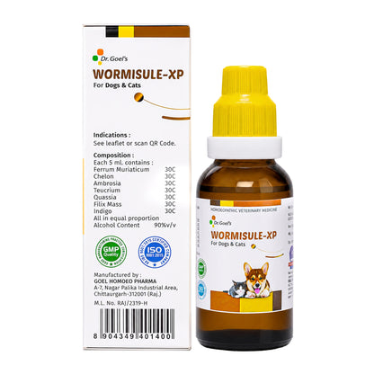 WORMISULE XP for PET 30ml For Natural Deworming
