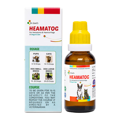 HEAMATOG For Hematoma & Haemorrhage in Dogs & Cats
